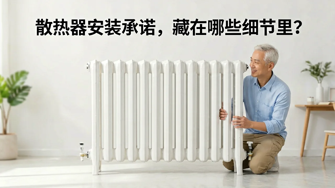 散热器安装承诺，藏在哪些细节里？